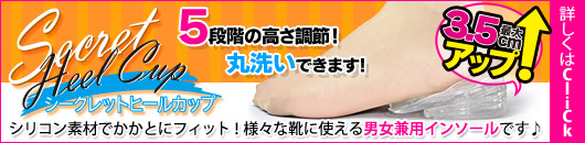 シークレットヒールカップはこちら